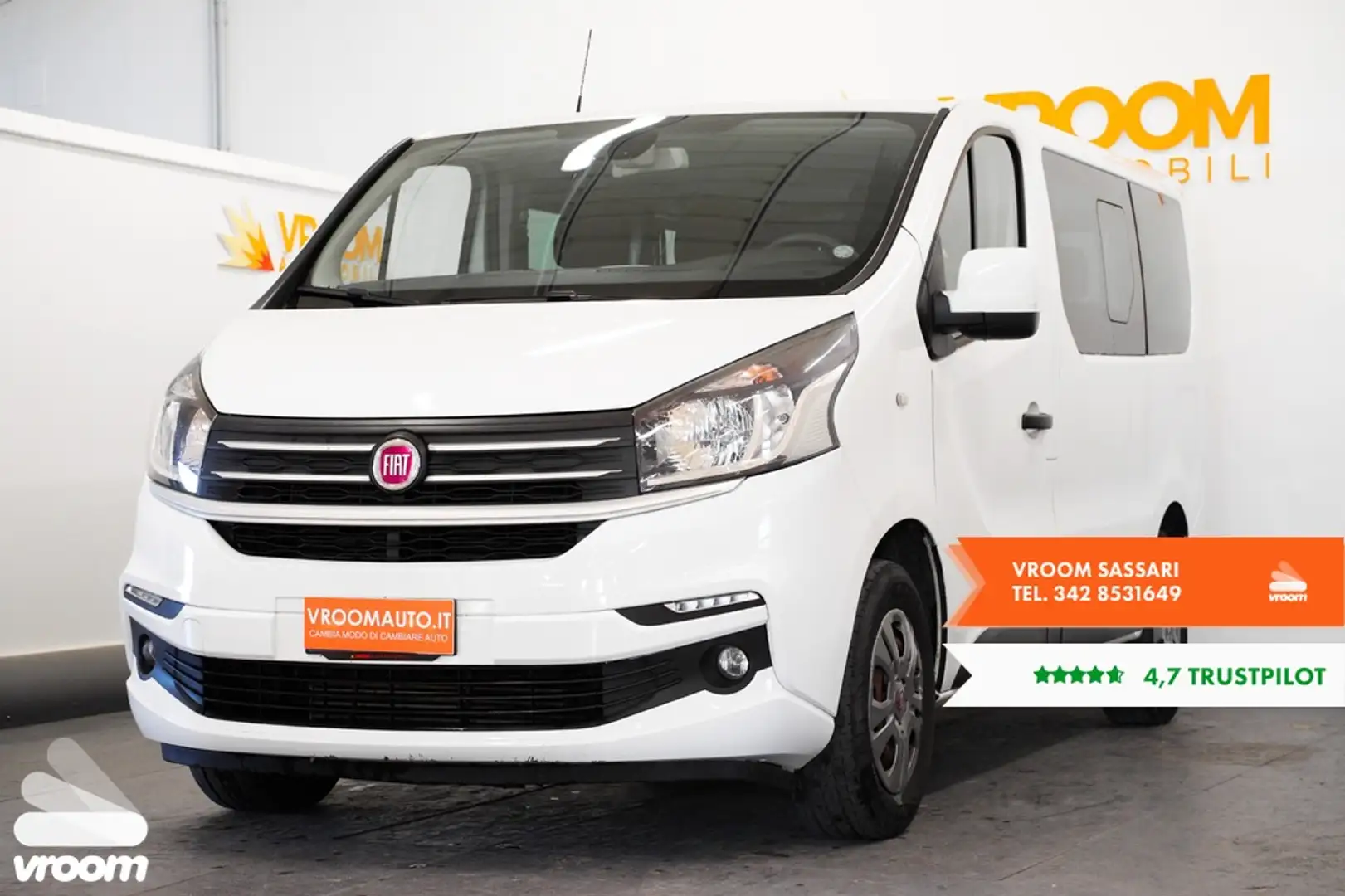 Fiat Talento Talento 1.6 MJT 120CV PC-TN Combi 12q Blanc - 2