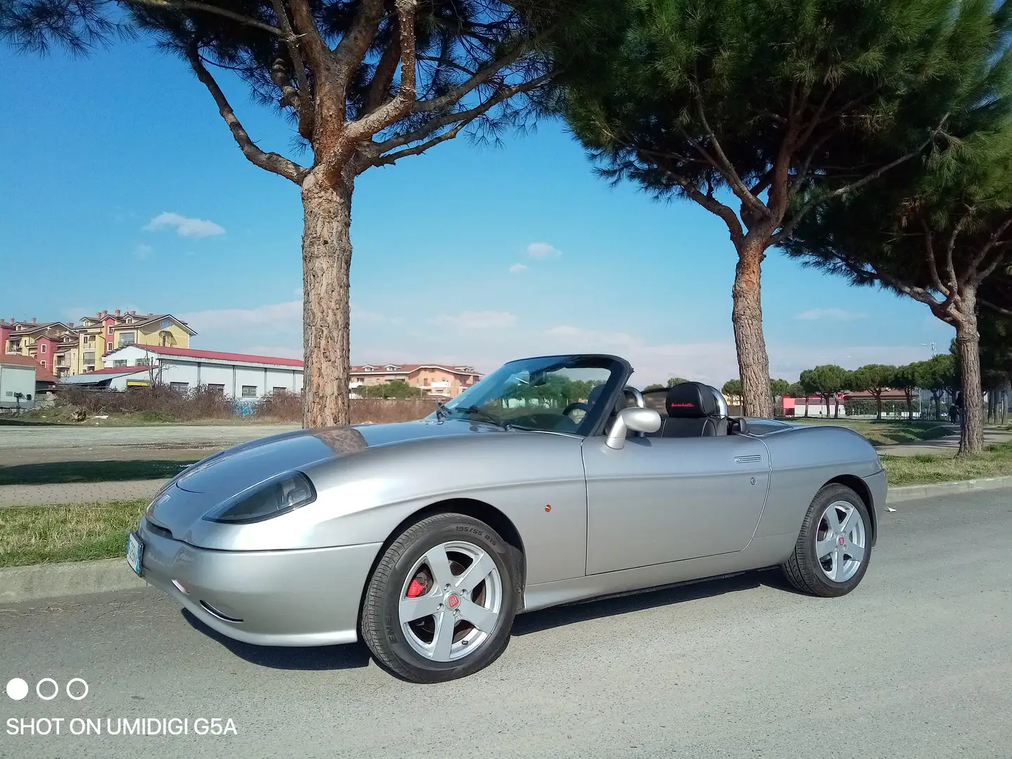 Fiat Barchetta 1.8 16v/TAGLIANDATA/PERFETTA Grau - 1