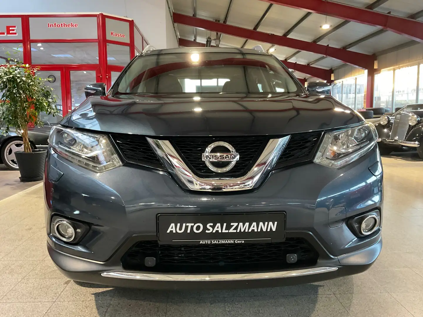 Nissan X-Trail Tekna 4x4 LED*Navi*360°Kamera*Pano*Leder Blau - 2