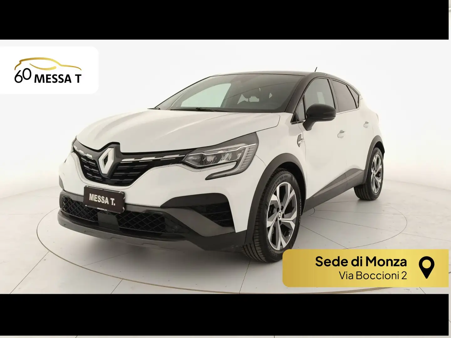 Renault Captur Captur 1.6 E-Tech hybrid RS Line 145cv auto Blanc - 1