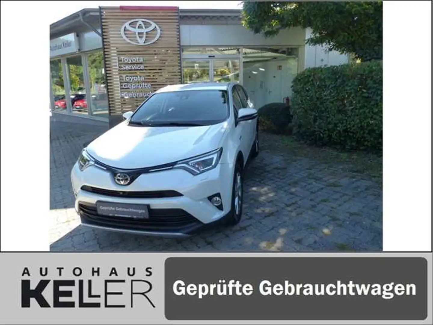 Toyota RAV 4 2.5 4x4 Hybrid Executive Weiß - 1