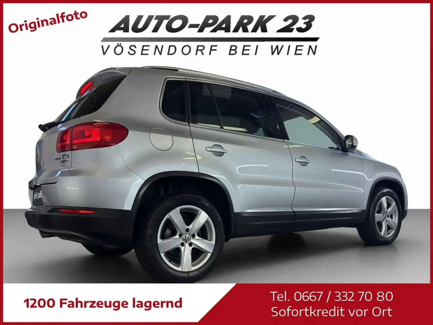 Volkswagen Tiguan 2,0TDI*170PS*4M*NAVI*Sport & Style*MOD2013 Silber - 1