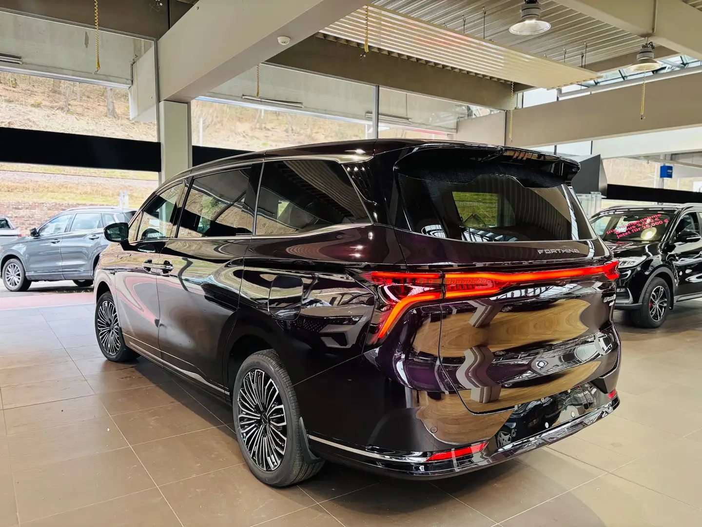 DFM Forthing 9 Forthing 9 PHEV | 7-Sitzer Luxus | Hybrid | Voll Violett - 2