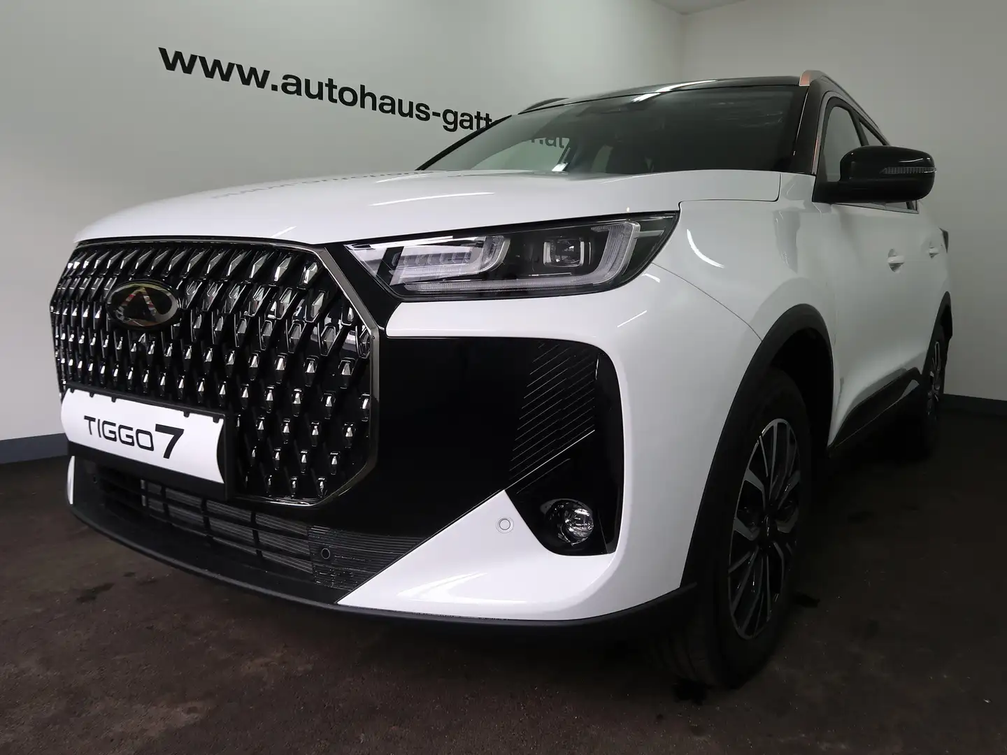 Chery Tiggo Tiggo7 Unique HEV White & Black 2Tone Weiß - 2
