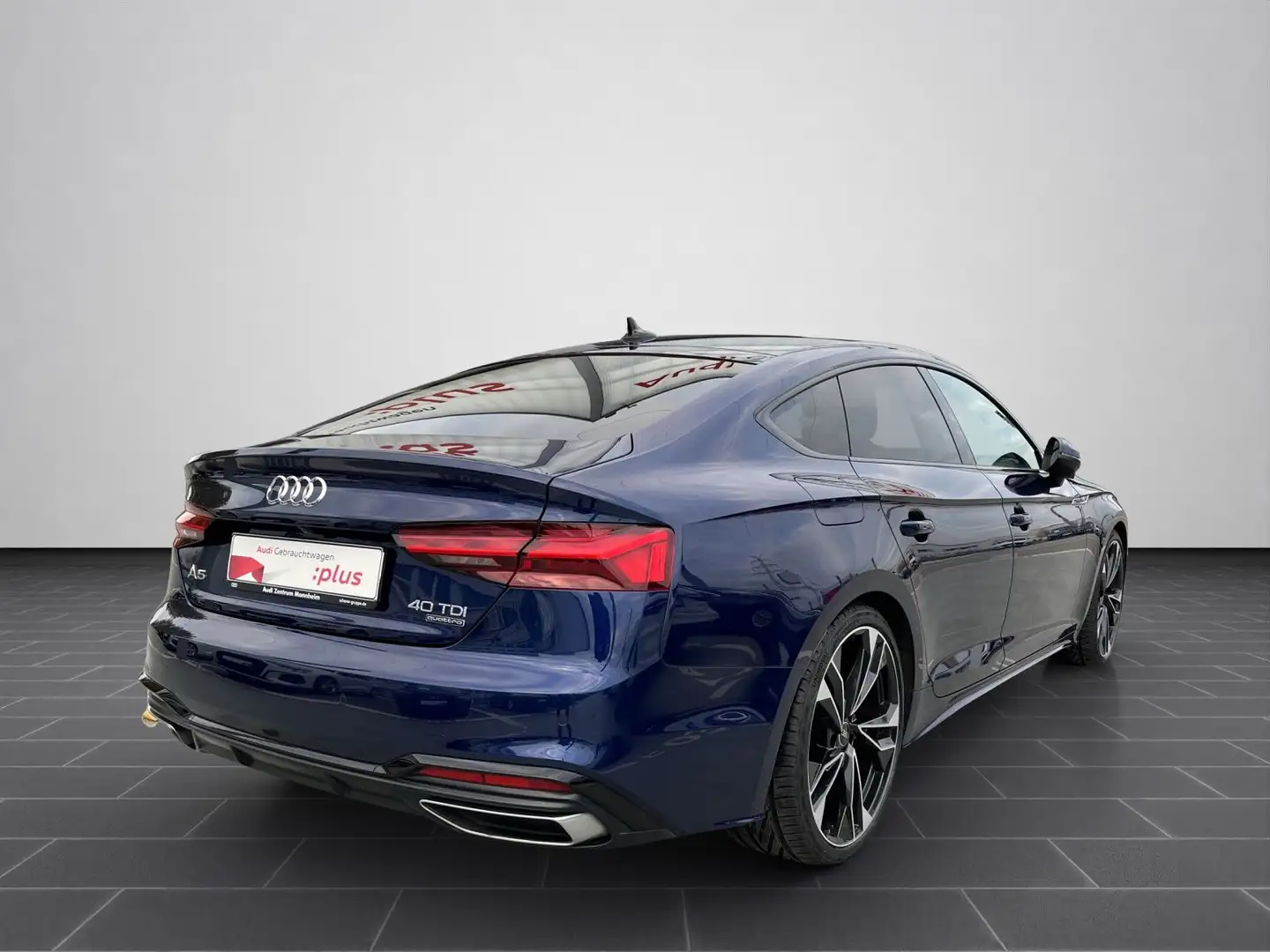 Audi A5 40 TDI quattro S tronic S LINE PANO Blau - 2