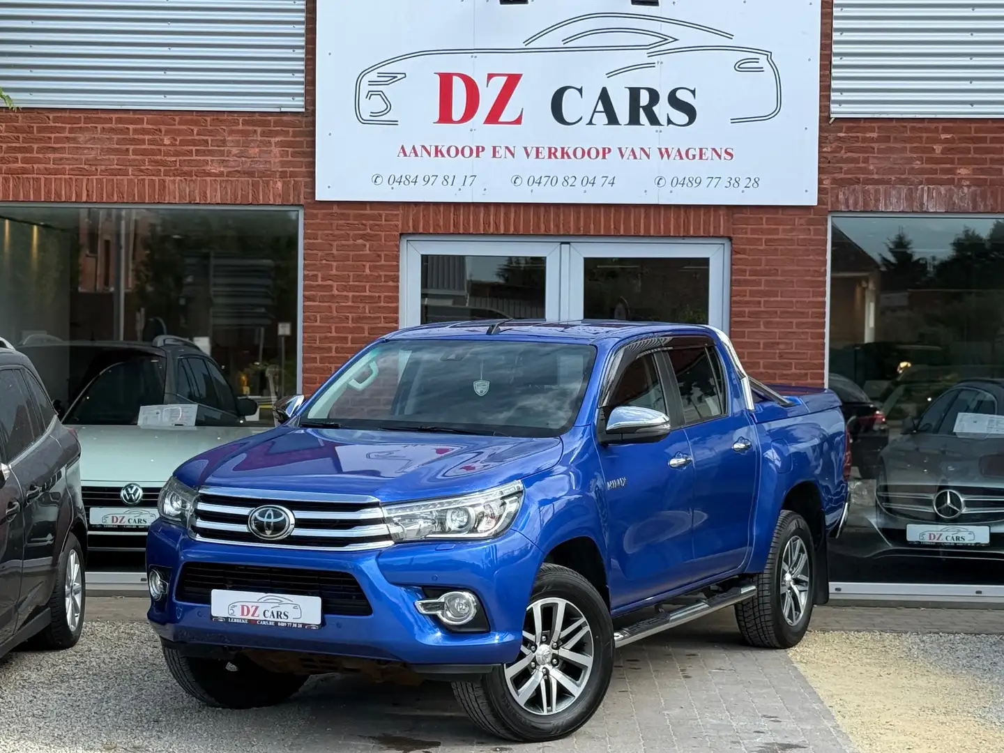 Toyota Hilux LOUNGE 4X4 2.4D 150PK |✅NAVI | KEY LESS | CAMERA Azul - 1