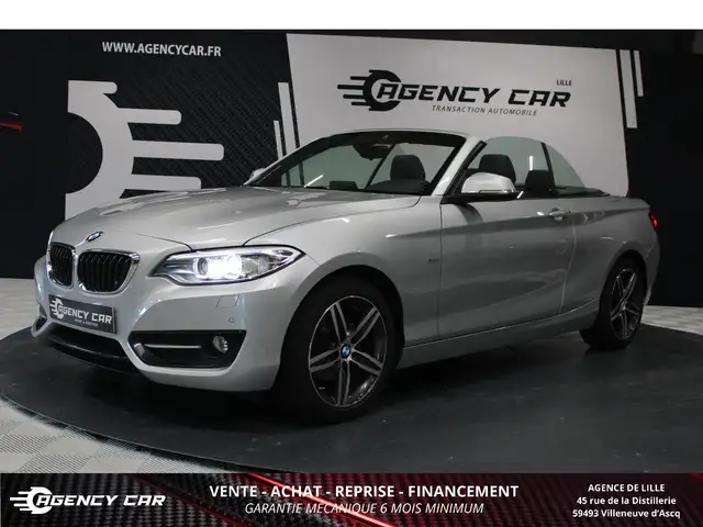 BMW 218 218i Cabriolet Faible KM Pack Sport Régulateur