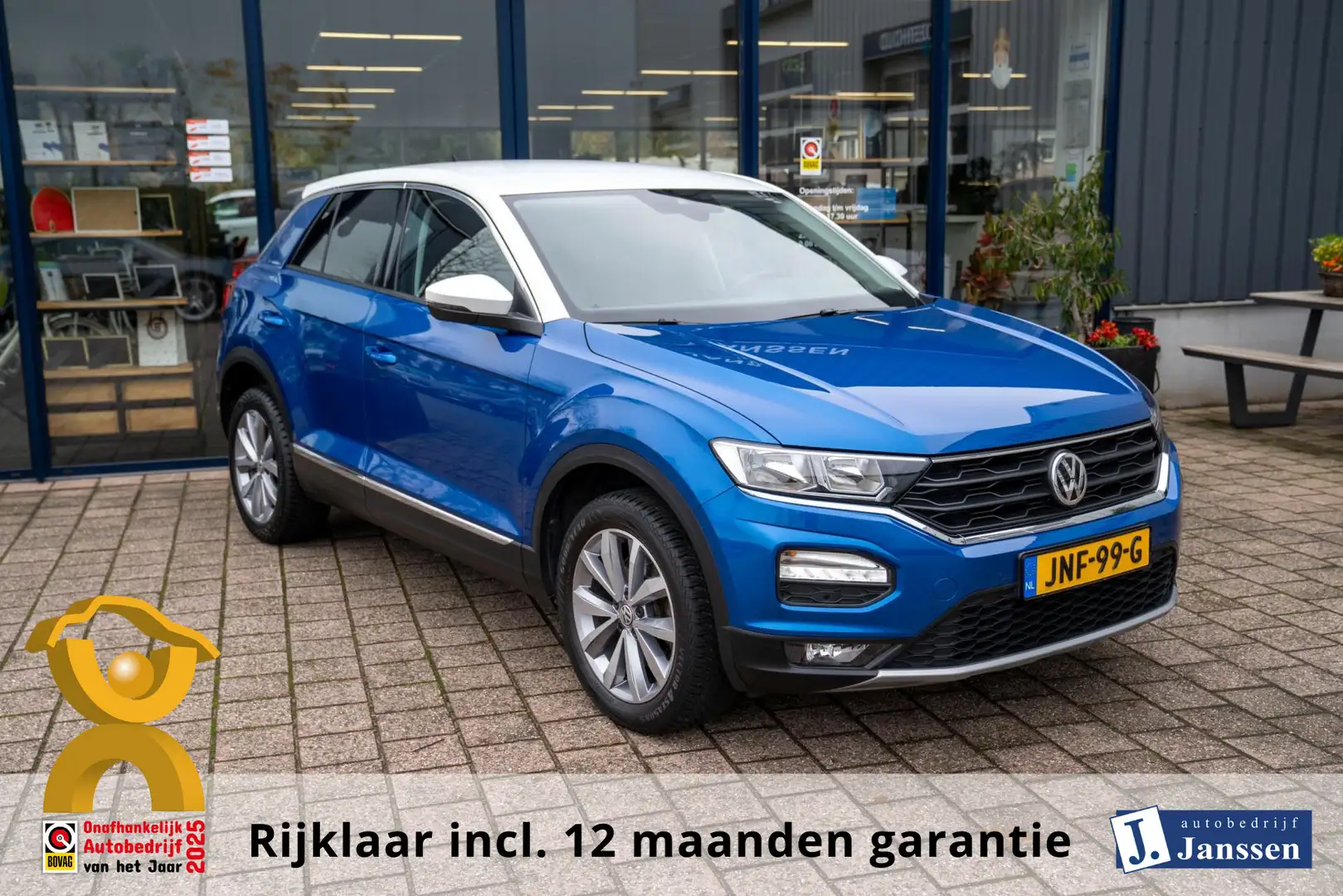 Volkswagen T-Roc 1.0 TSI Style |Prijs rijklaar incl 12 mnd garantie Blauw - 1