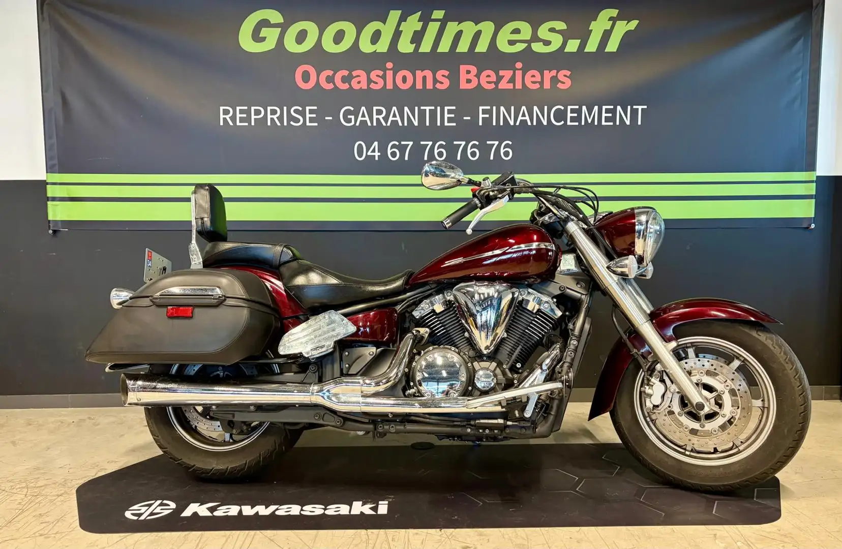 Yamaha XVS 1300 Rouge - 1