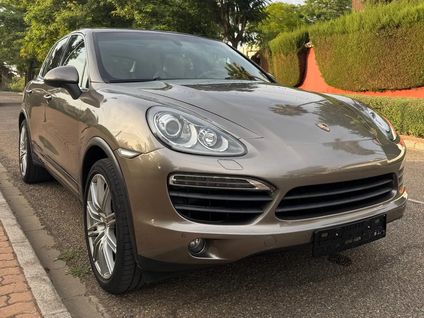 Porsche Cayenne Cayenne Diesel 245 Aut. Marrón - 2