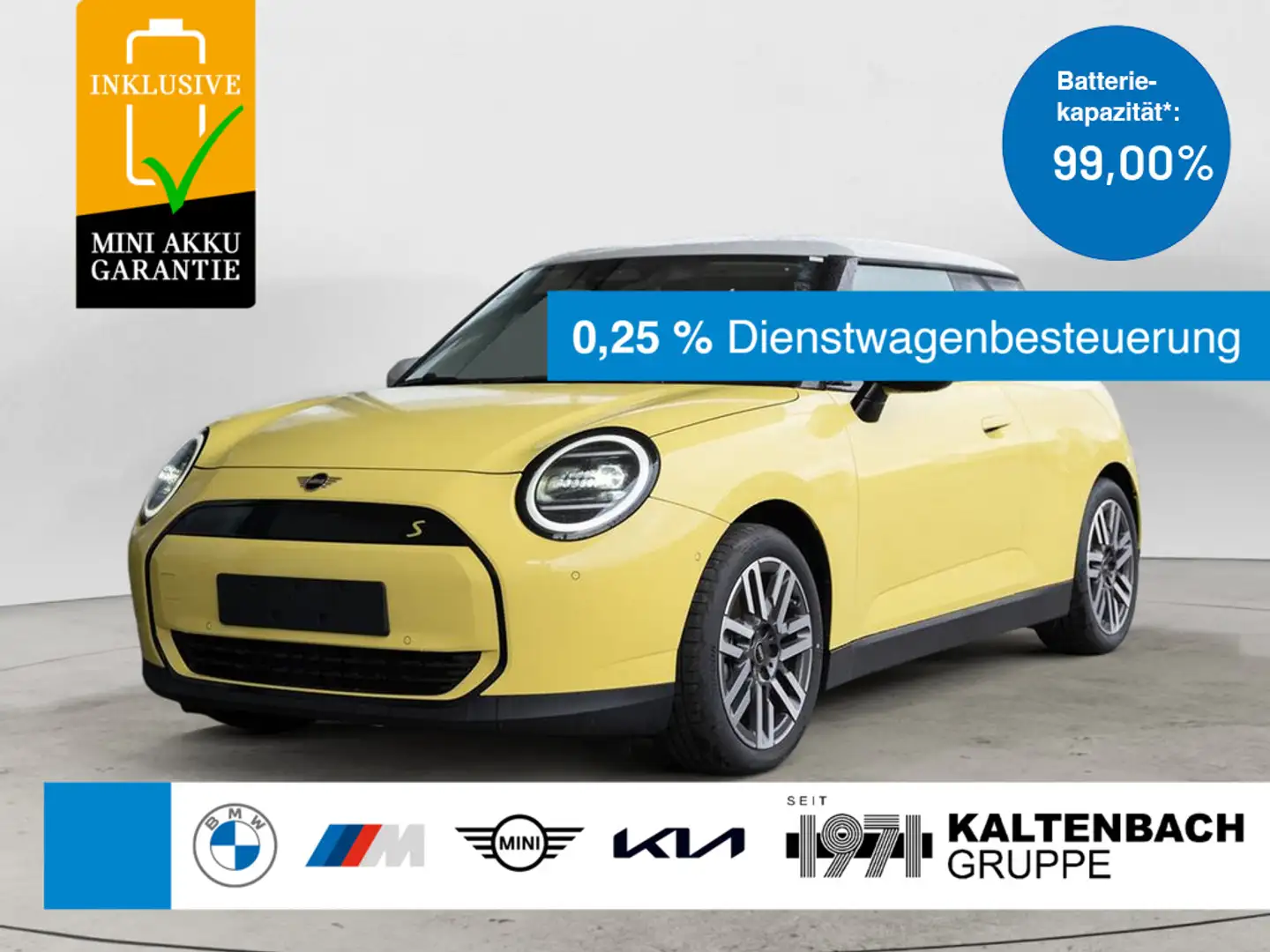 MINI Cooper SE Classic Trim PANO HUD LED SHZ PDC Geel - 1