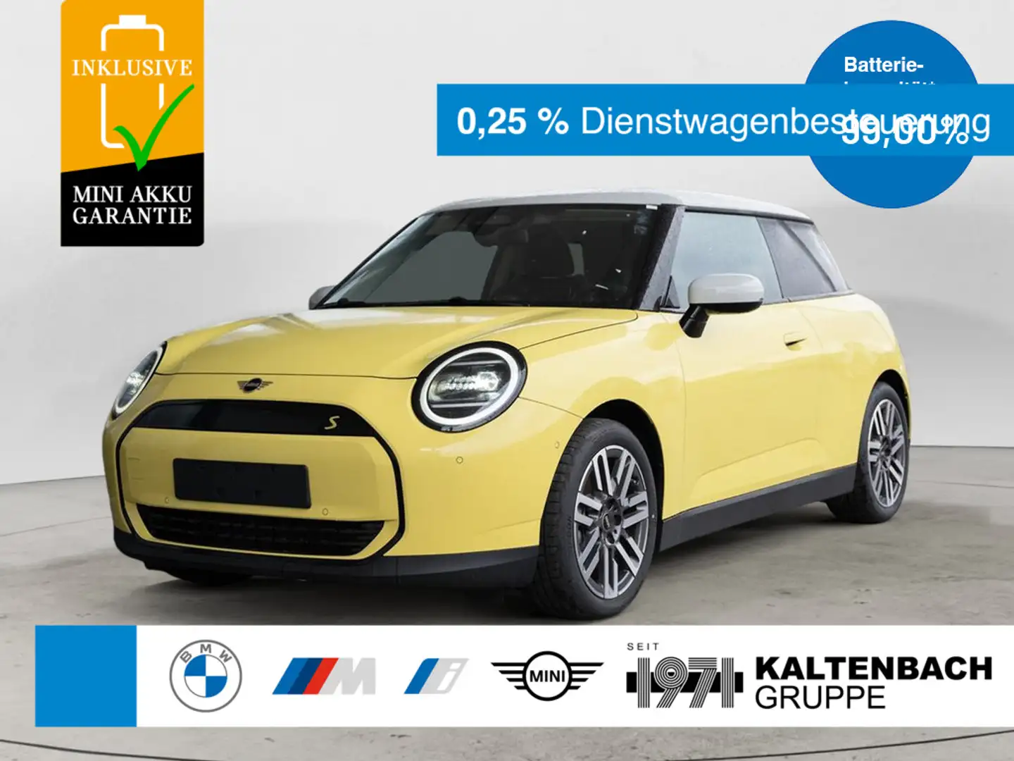MINI Cooper SE Classic Trim PANO HUD LED SHZ PDC Gelb - 1