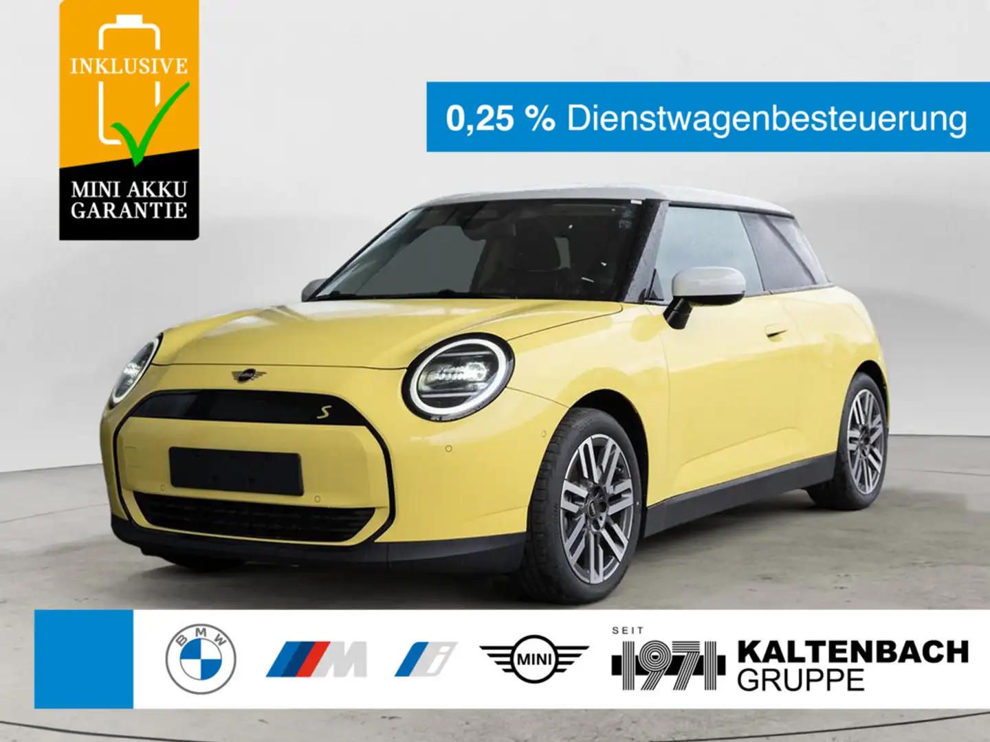 MINI Cooper SE Classic Trim PANO HUD LED SHZ PDC Yellow - 1