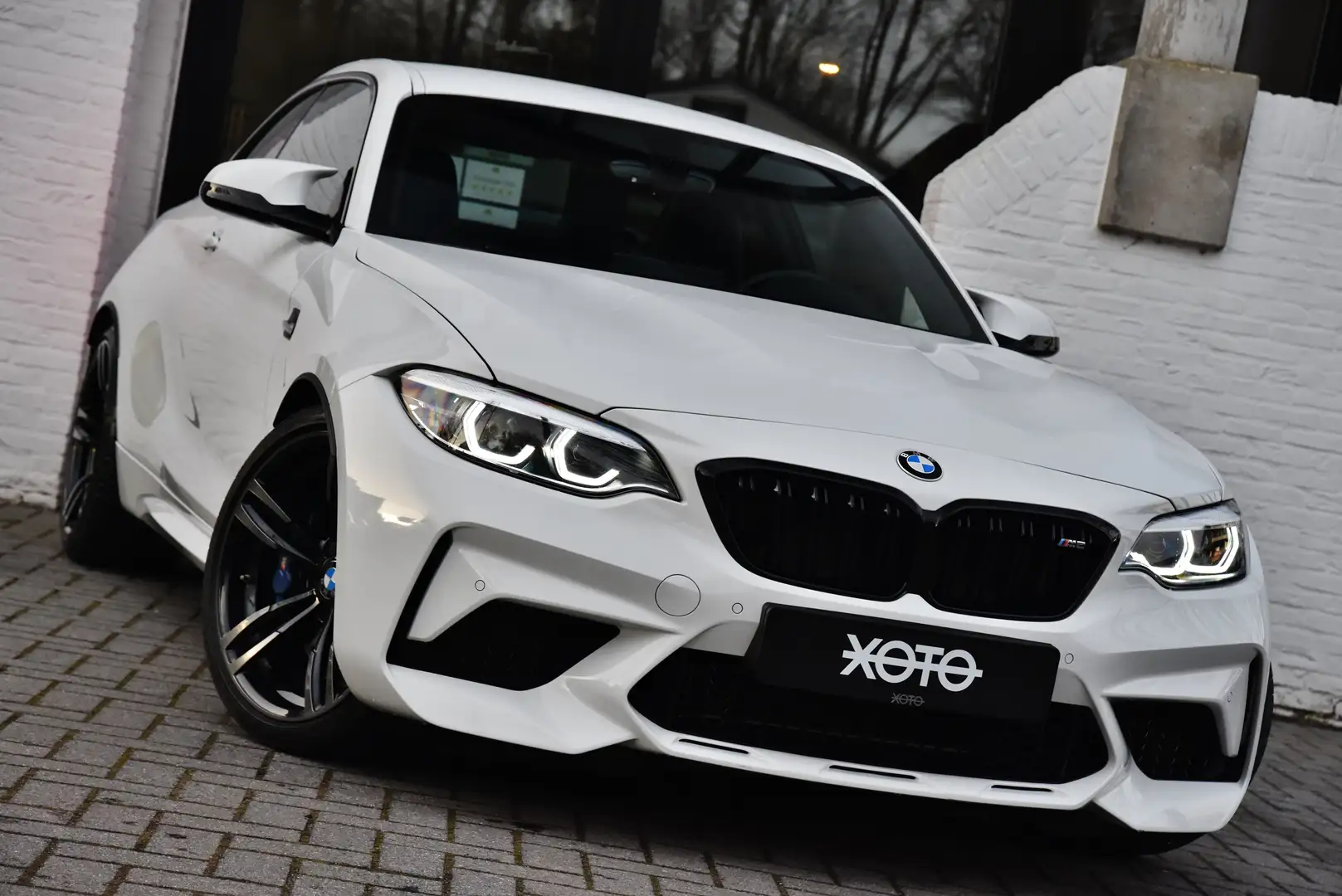 BMW M2 3.0 COMPETITION DKG *** LIKE NEW  / 1HD *** Wit - 2