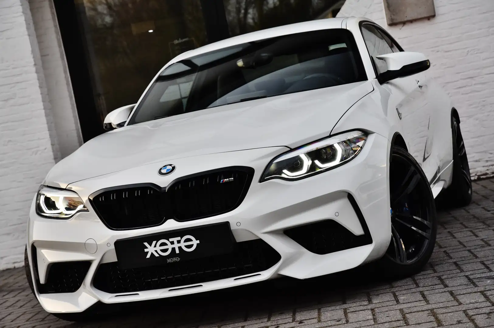 BMW M2 3.0 COMPETITION DKG *** LIKE NEW  / 1HD *** Blanc - 1