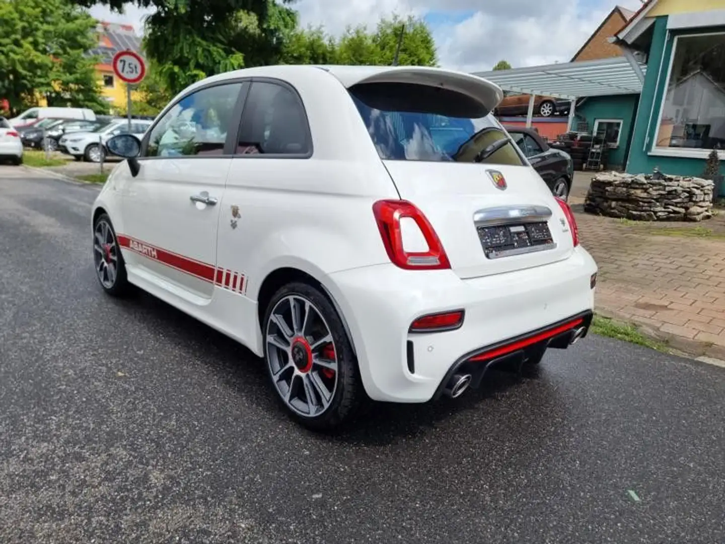 Abarth 595 Turismo T-Jet 595 Turismo 1.HAND+NAVI+BLUET.+PDC Weiß - 2