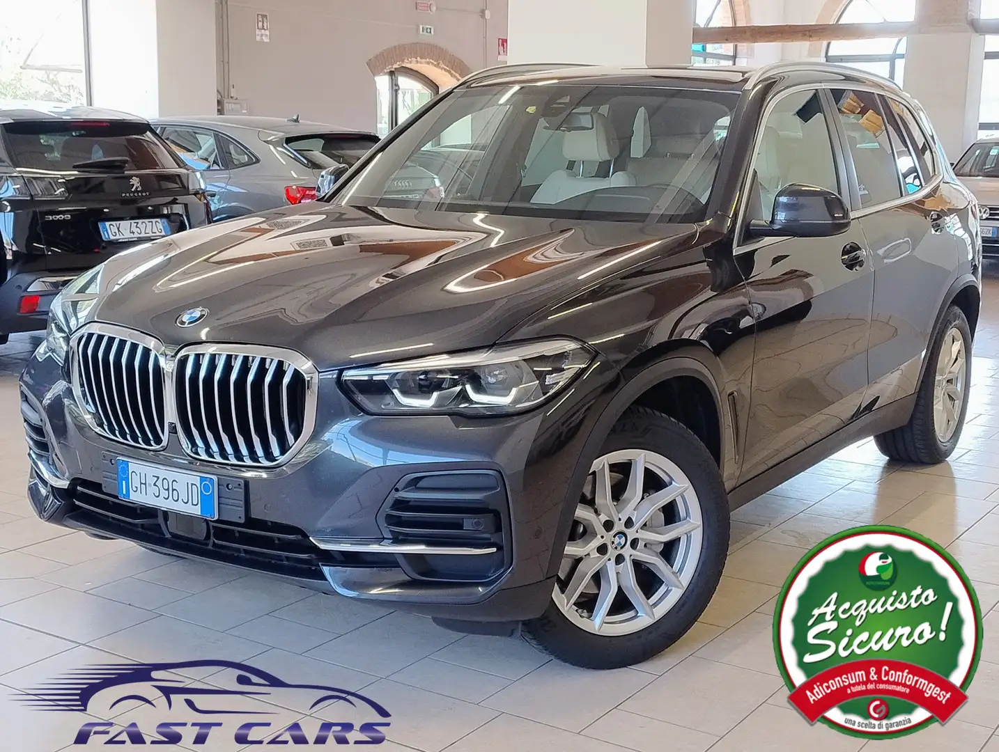 BMW X5 xdrive 25d auto LIVE COCKPIT LUCI AMBIENTE ACC Grigio - 1