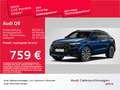 Audi Q8 55 TFSI qu. S line AHK/Matrix/HuD Bleu - thumbnail 1
