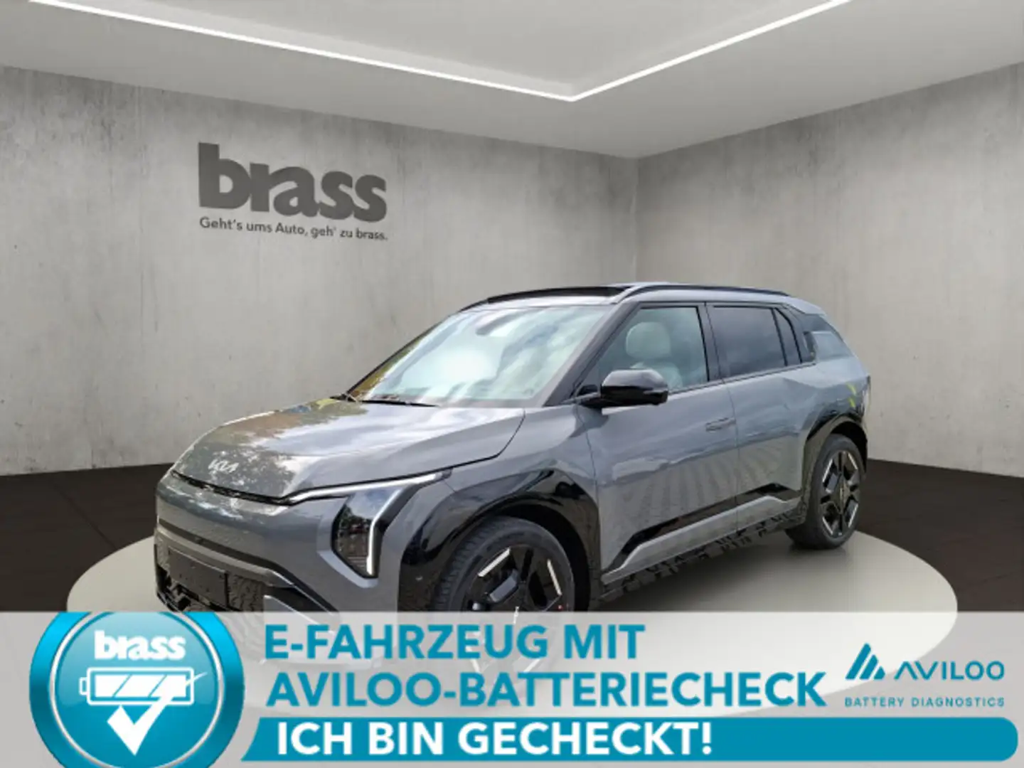 Kia EV3 81,4-kWh GT-Line DriveWise-Park-Pro Komfort Gris - 1