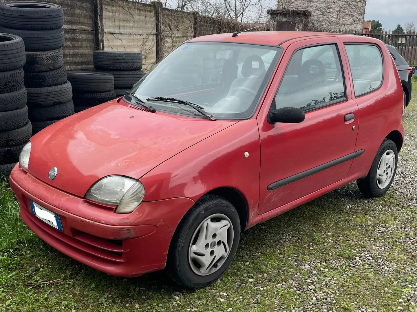 Fiat Seicento Seicento II 2004 1.1 Active abs Rosso - 1