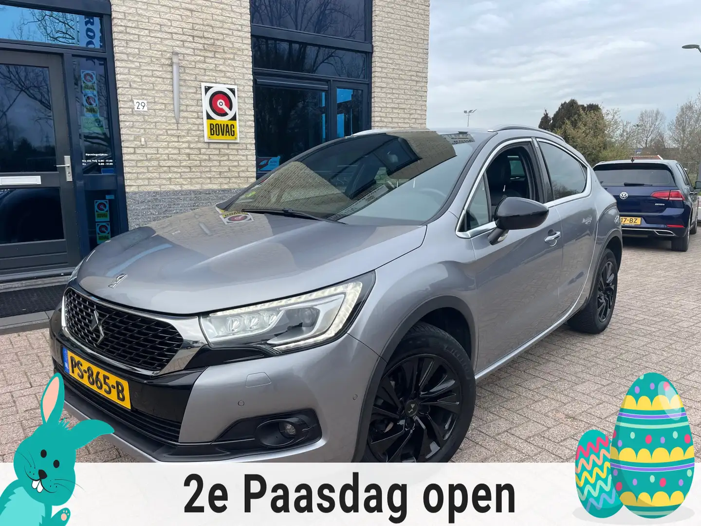DS Automobiles DS 4 Crossback 1.2 PureTech Chic- carplay-camera-pdc Gris - 1