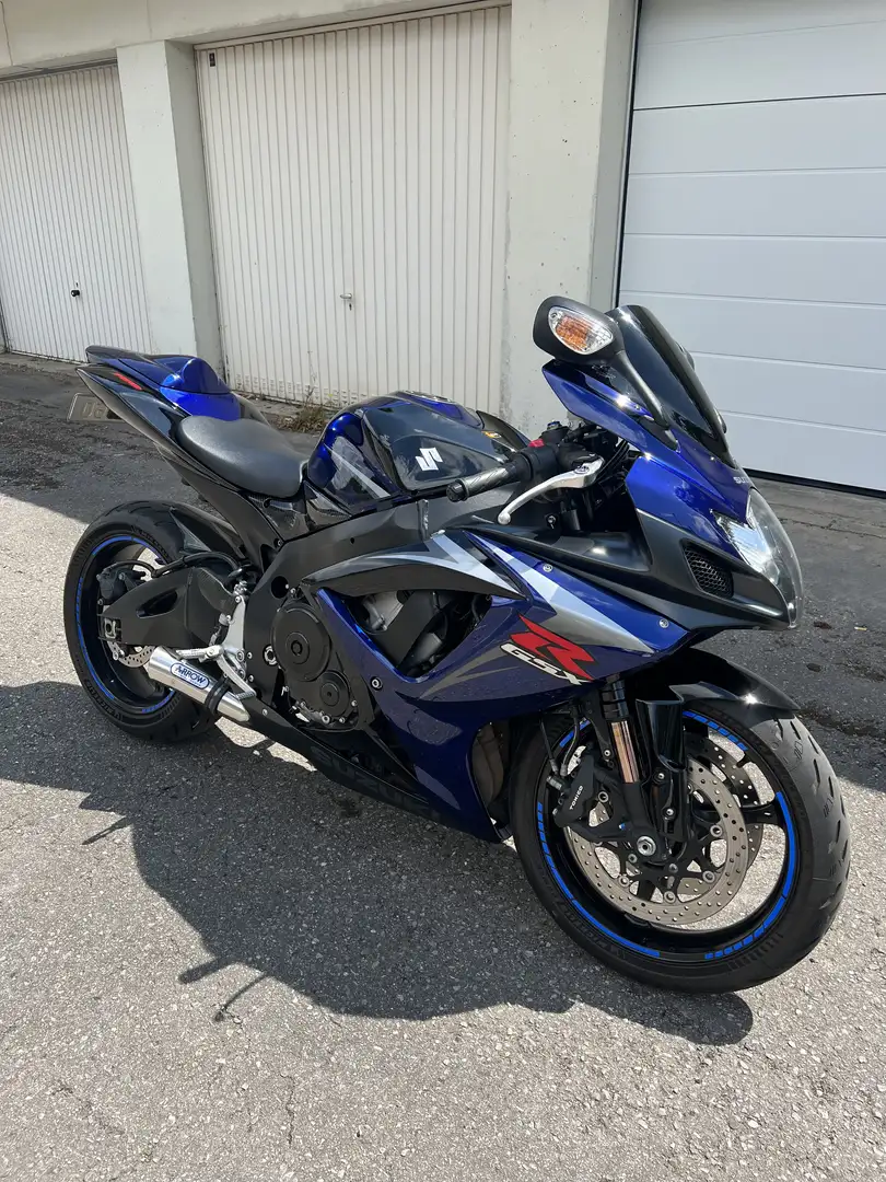 Suzuki GSX-R 750 Bleu - 1