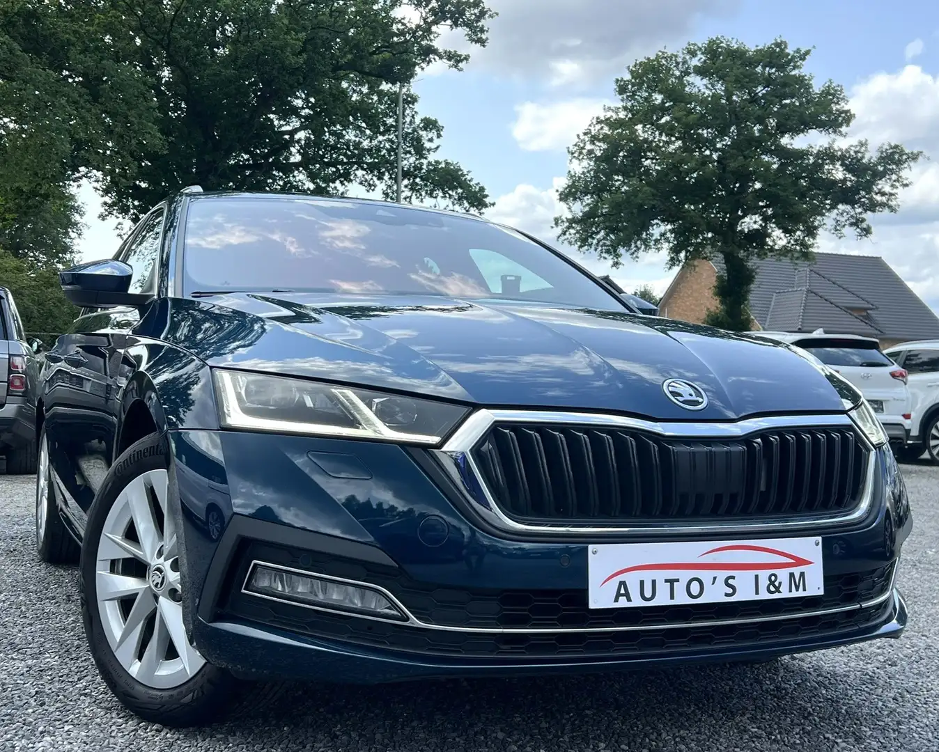 Skoda Octavia SW 2.0TDi DSG 2021 Alcantara Sfeerverl. Garantie! Blau - 2