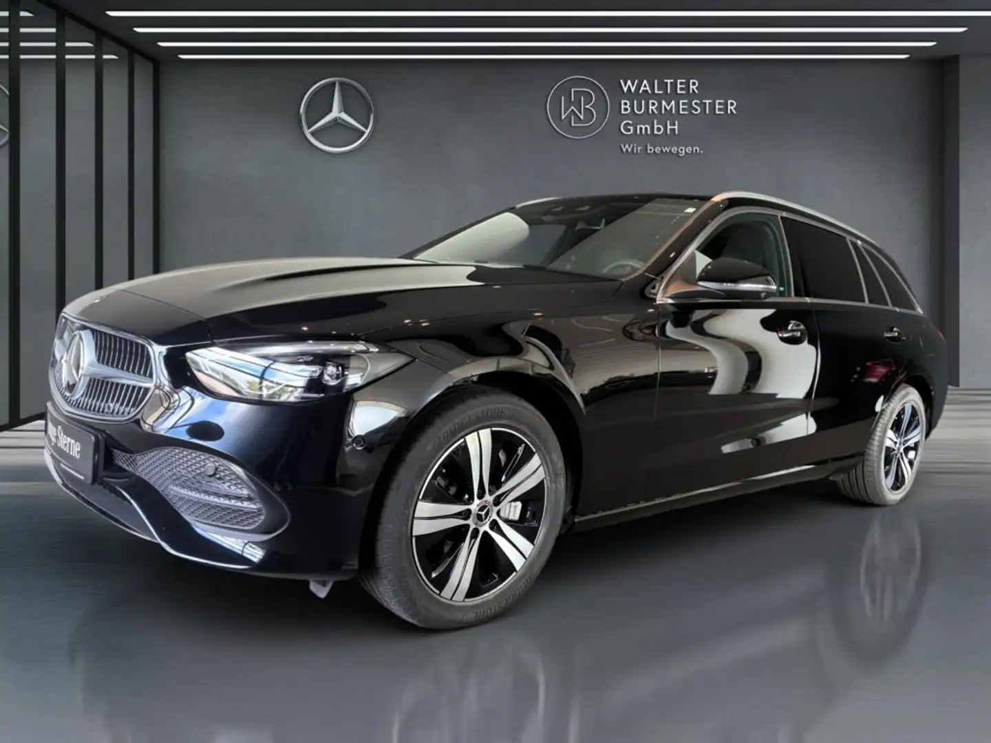 Mercedes-Benz C 300 de T Avantgarde+Navi+Distronic+Kamera+Pano Schwarz - 2