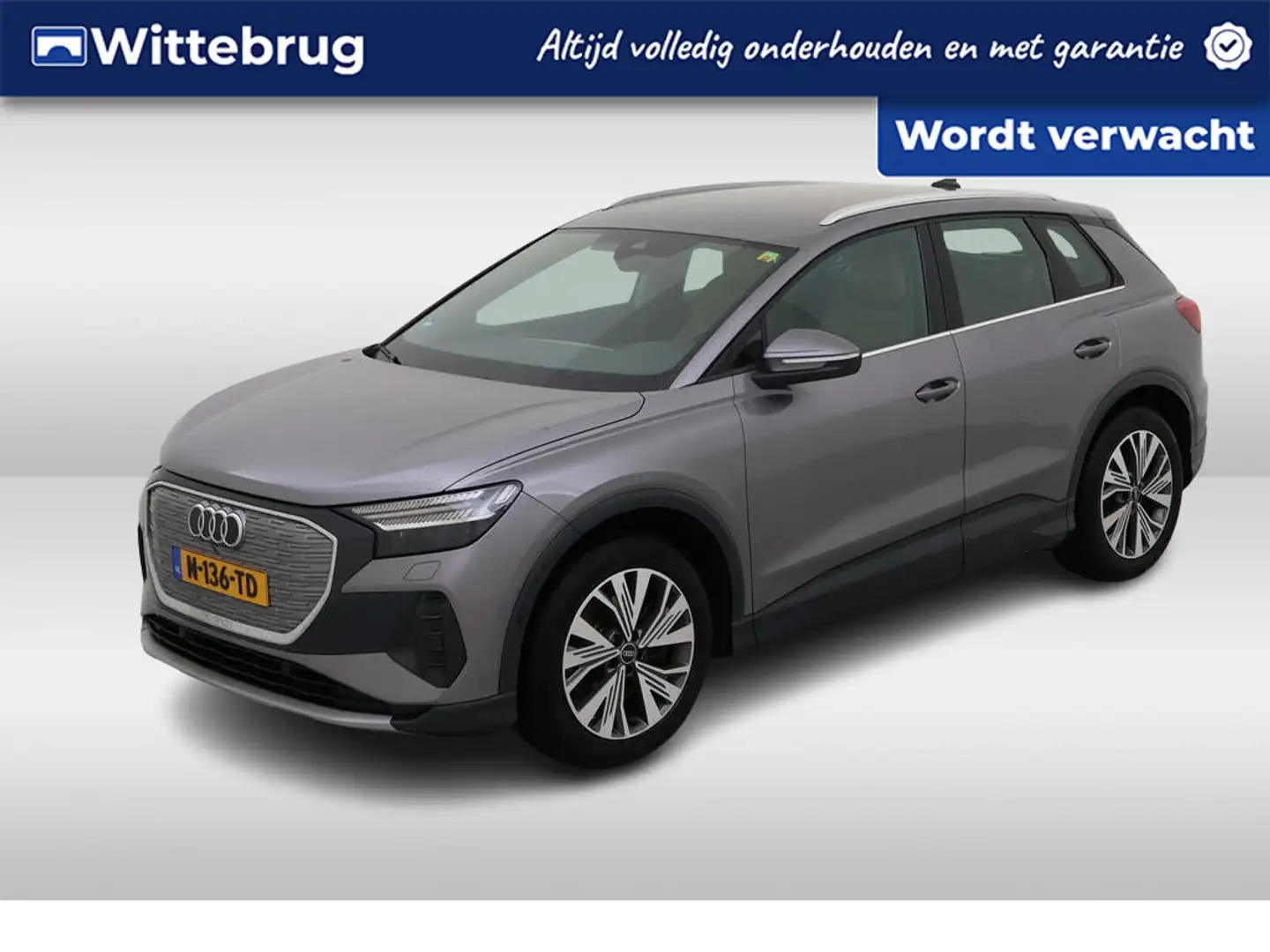 Audi Q4 e-tron 40 BEV 77 kWh 204pk Advanced edition / LED Matrix Grijs - 1
