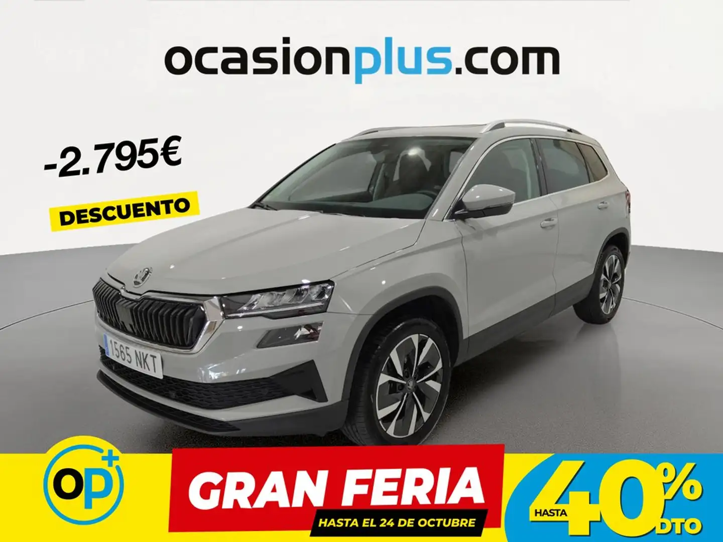 Skoda Karoq 1.5 TSI Plus DSG 110KW Gris - 1