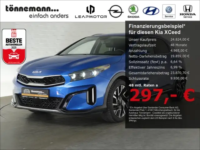 Kia XCeed PLATINUM T GDI DCT+LED LICHT+NAVI+RÜCKFAHRKAMERA+J