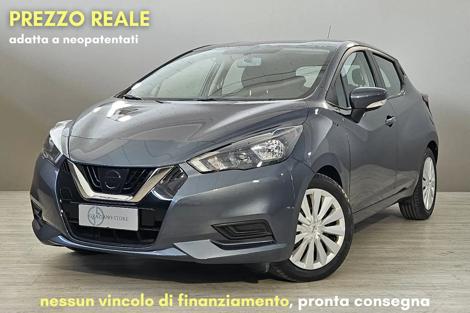 Nissan Micra IG-T 92 5 porte Acenta Grigio - 1