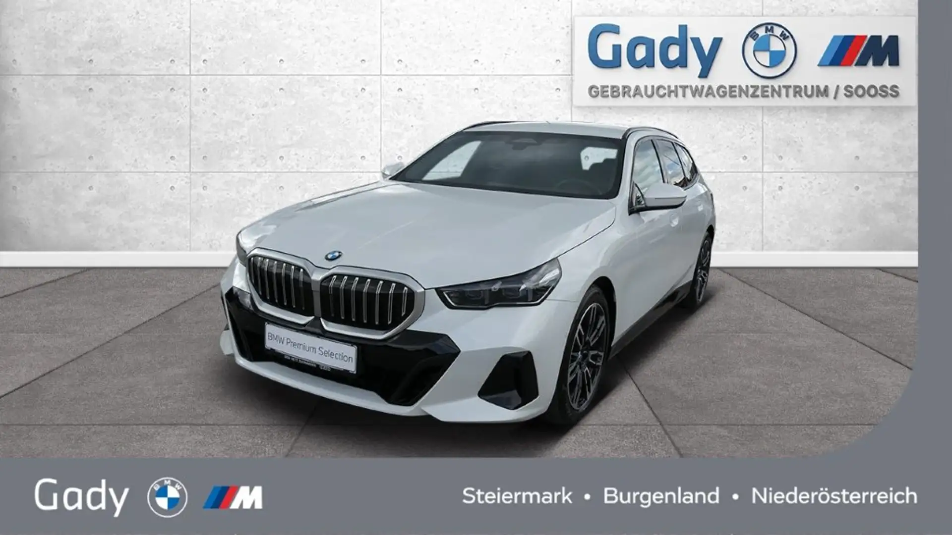 BMW 520 d xDrive M-Sportpaket Weiß - 1