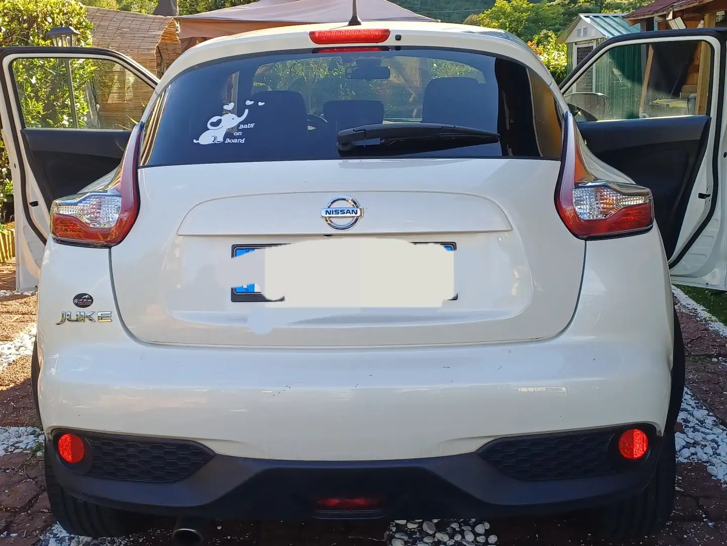 Nissan Juke Juke I 2015 1.5 dci Acenta 110cv E6 Bianco - 1