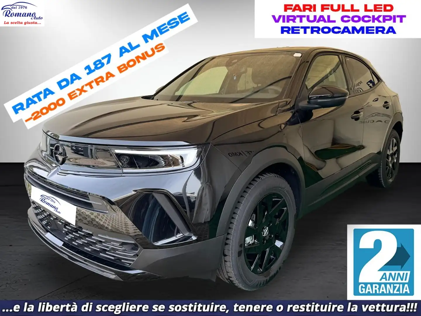 Opel Mokka 1.2 Turbo GS Line Schwarz - 1