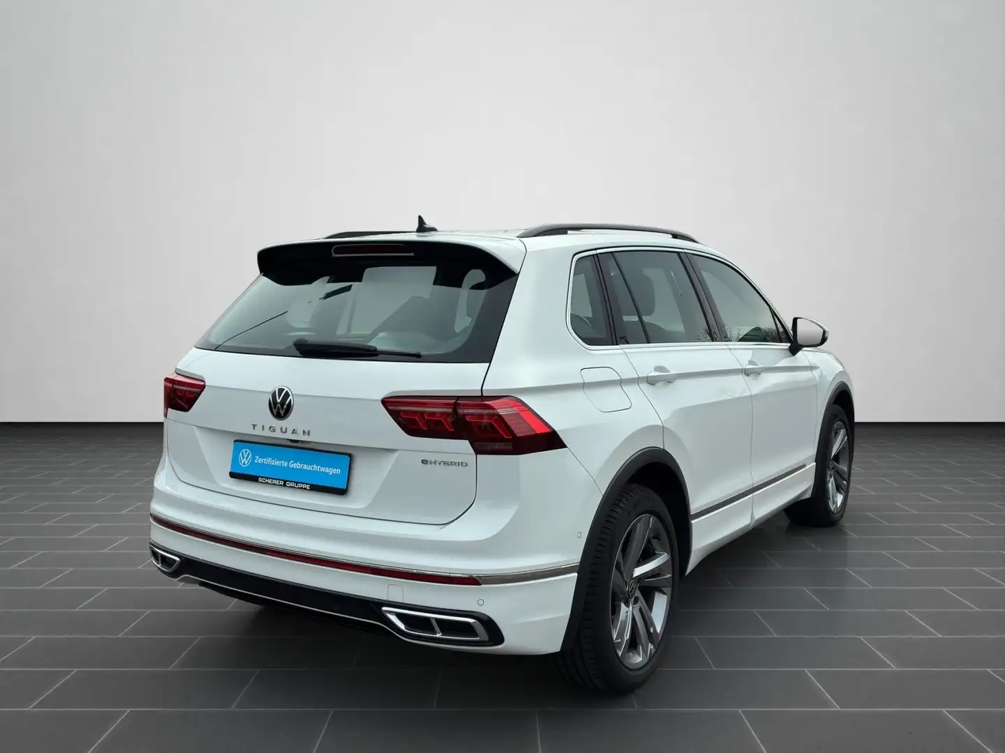 Volkswagen Tiguan R-LINE 1.4 TSI eHYBRID DSG Weiß - 2