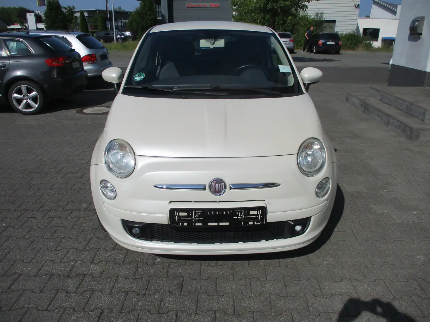 Fiat 500 1.4 16V Sport klima Alu Scheckheft Tüv 3/2027 Weiß - 2