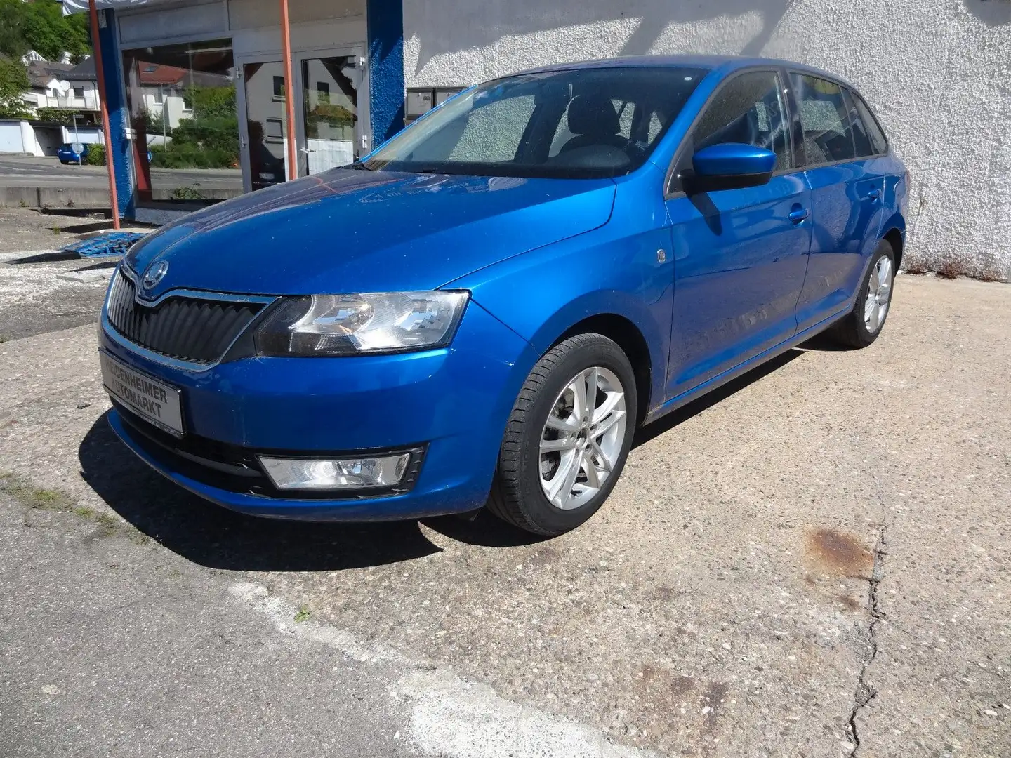 Skoda Rapid/Spaceback Spaceback Ambition/2.Hd/AHK/ Blau - 1