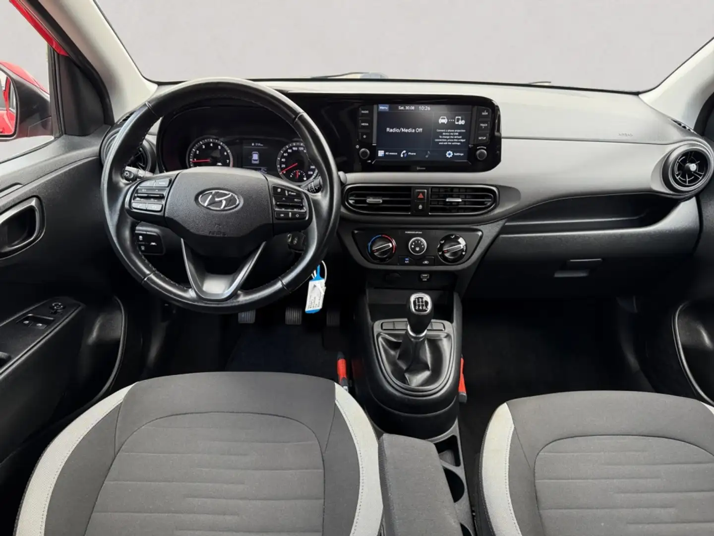 Hyundai i10 1.0 Comfort | CRUISE CONTROL | AIRCONDITIONING Rojo - 2