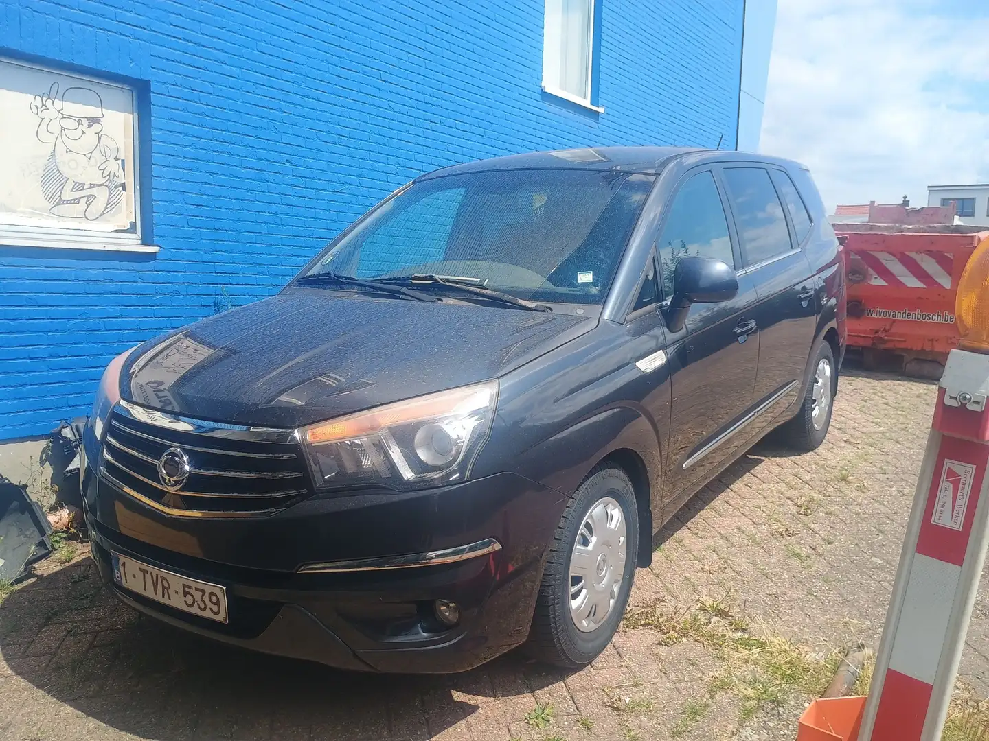 SsangYong Sonstige Rhodius lichte vracht Blau - 2