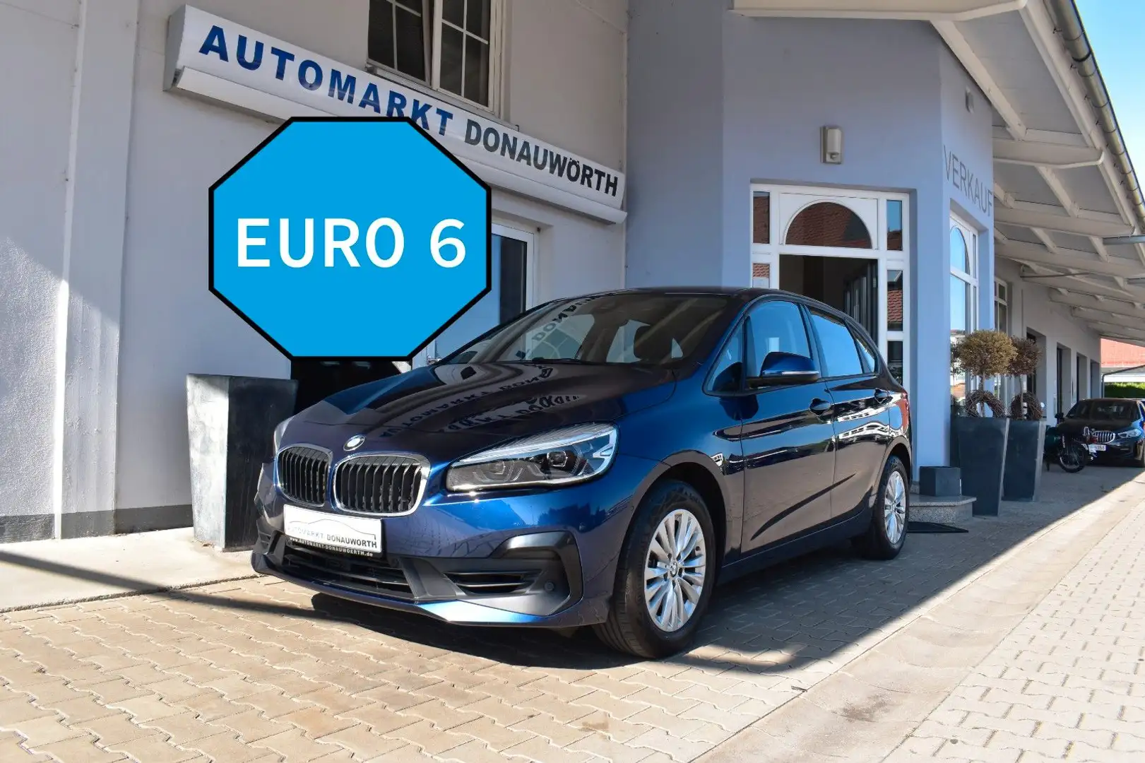 BMW 218 Aut Advantage Sitzhzg LED PDC Blau - 2