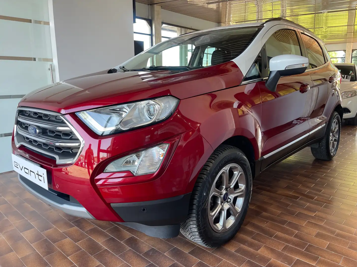 Ford EcoSport 1.0 ecoboost Titanium G. 4STAGIONI/RETRO CAMERA Rosso - 1