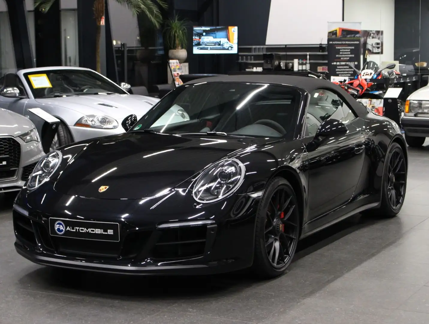Porsche 991 911 Carrera GTS Sport Chrono Paket Plus+Approved Noir - 1