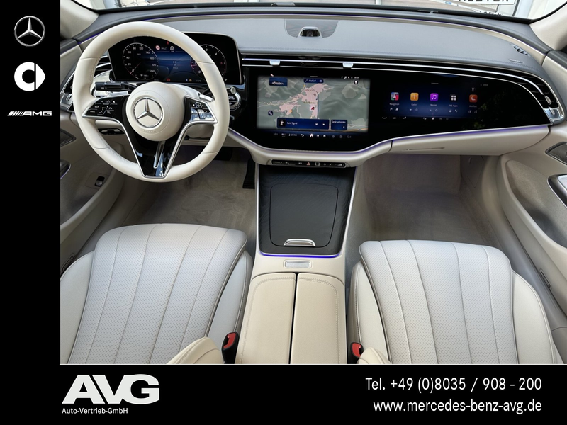 Mercedes-Benz E 220 E 220 d Avantgarde Superscreen Burmester Dist — photo 13