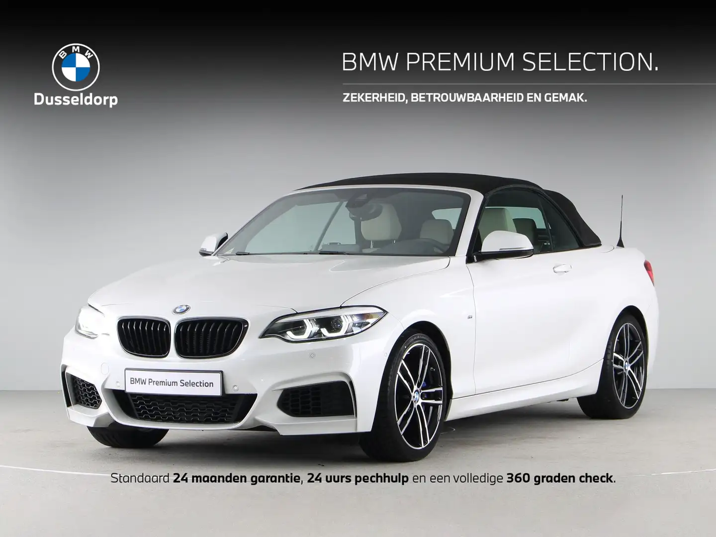 BMW 218 2 Serie 218i Cabrio High Executive M-Sport Blanco - 1