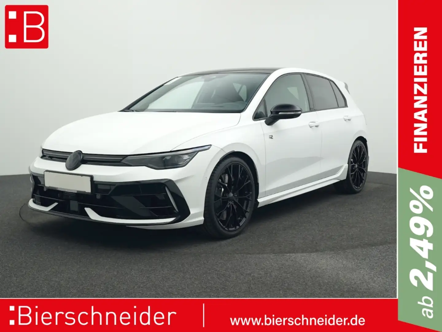Volkswagen Golf R 8 2.0 TSI DSG 4Mo. Black Edition 5-J-GAR PANO HuD Blanc - 1