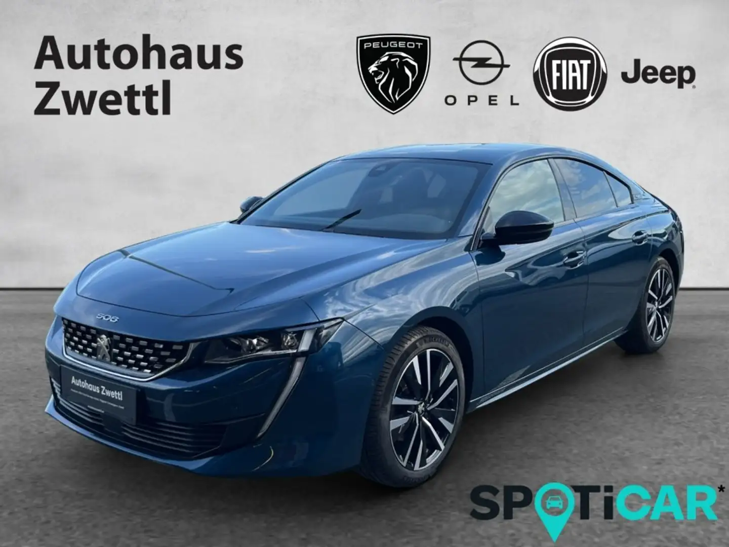 Peugeot 508 GT PT 180 EAT8 Blau - 1