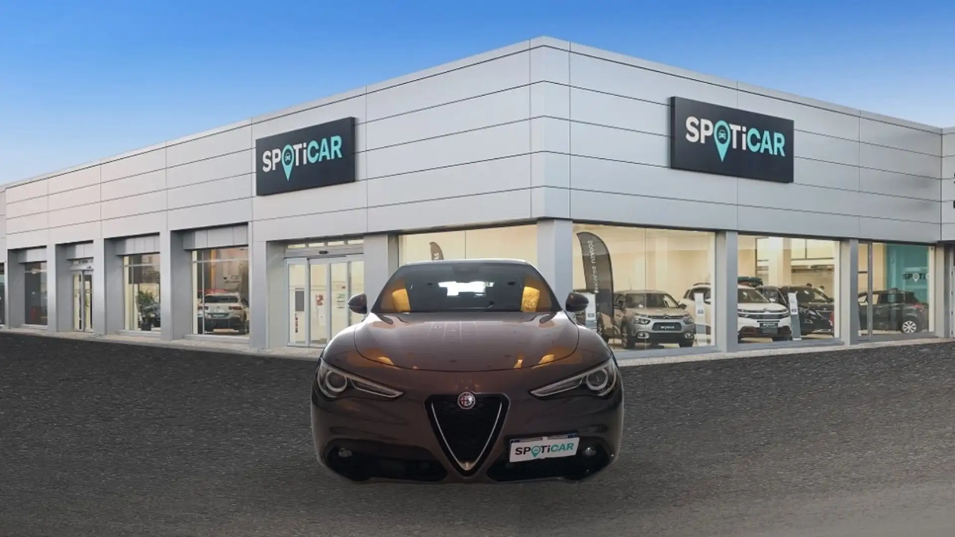 Alfa Romeo Stelvio 2.2 Turbo Business Grigio - 2