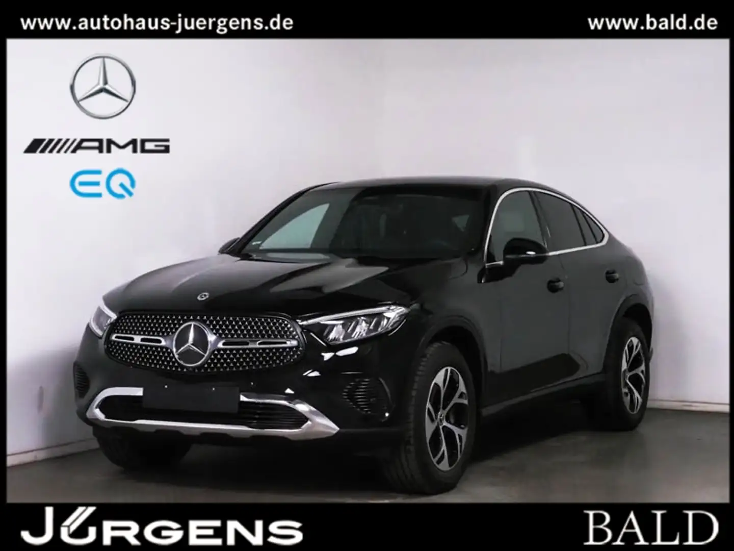Mercedes-Benz GLC 300 e 4M Coupé Avantgarde/LED/Cam/AHK/Totw Negro - 2