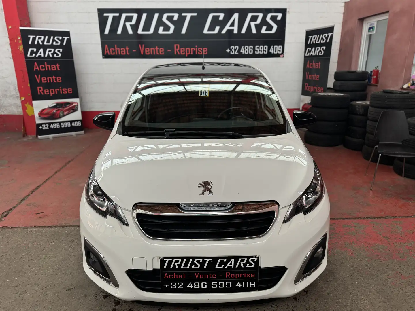 Peugeot 108 1.0 VTi Allure 12 MOIS DE GARANTIE Wit - 1